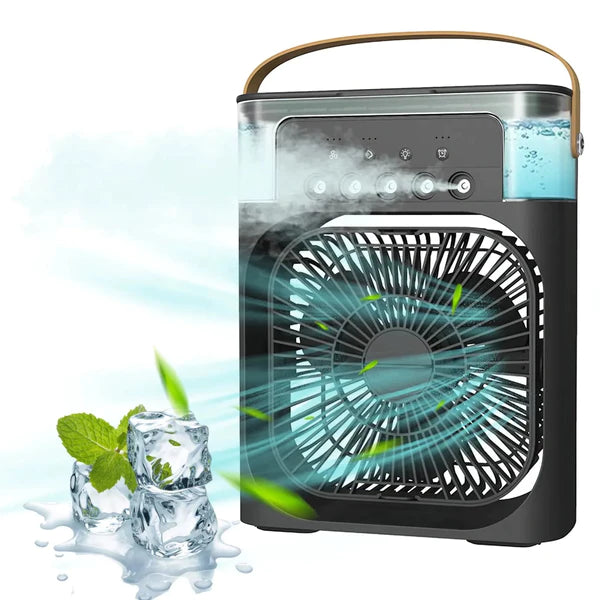 Mini Ventilateur d'Air Climatiseur Portable 4 en 1