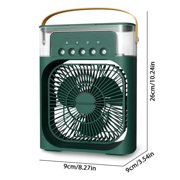 Mini Ventilateur d'Air Climatiseur Portable 4 en 1